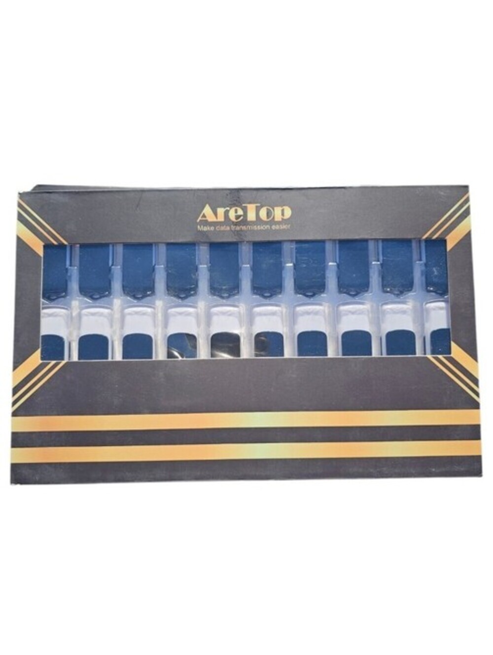 Aretop 32GB USB Flash Drive 20 Pack Premium USB 2.0 Swivel Black NEW